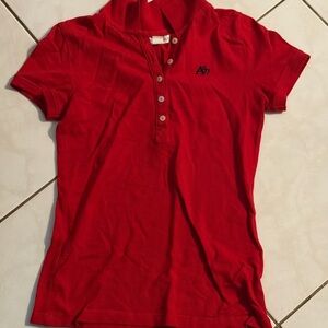 Red polo Aeropostale shirt. Small